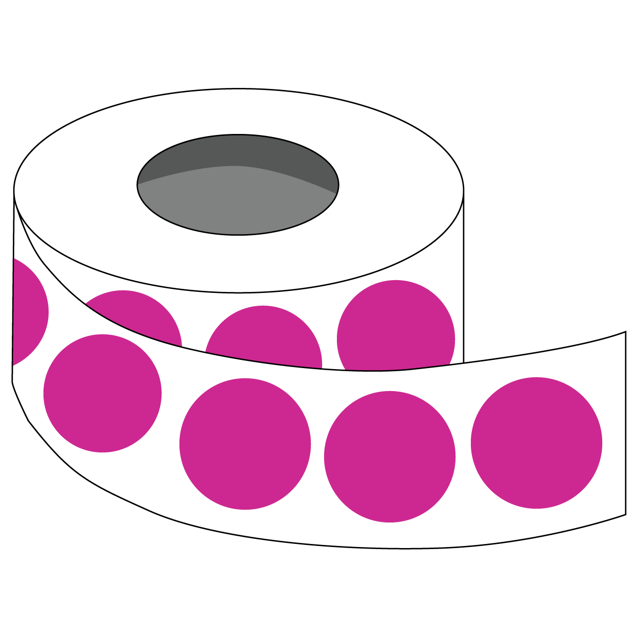 Circle Roll Labels