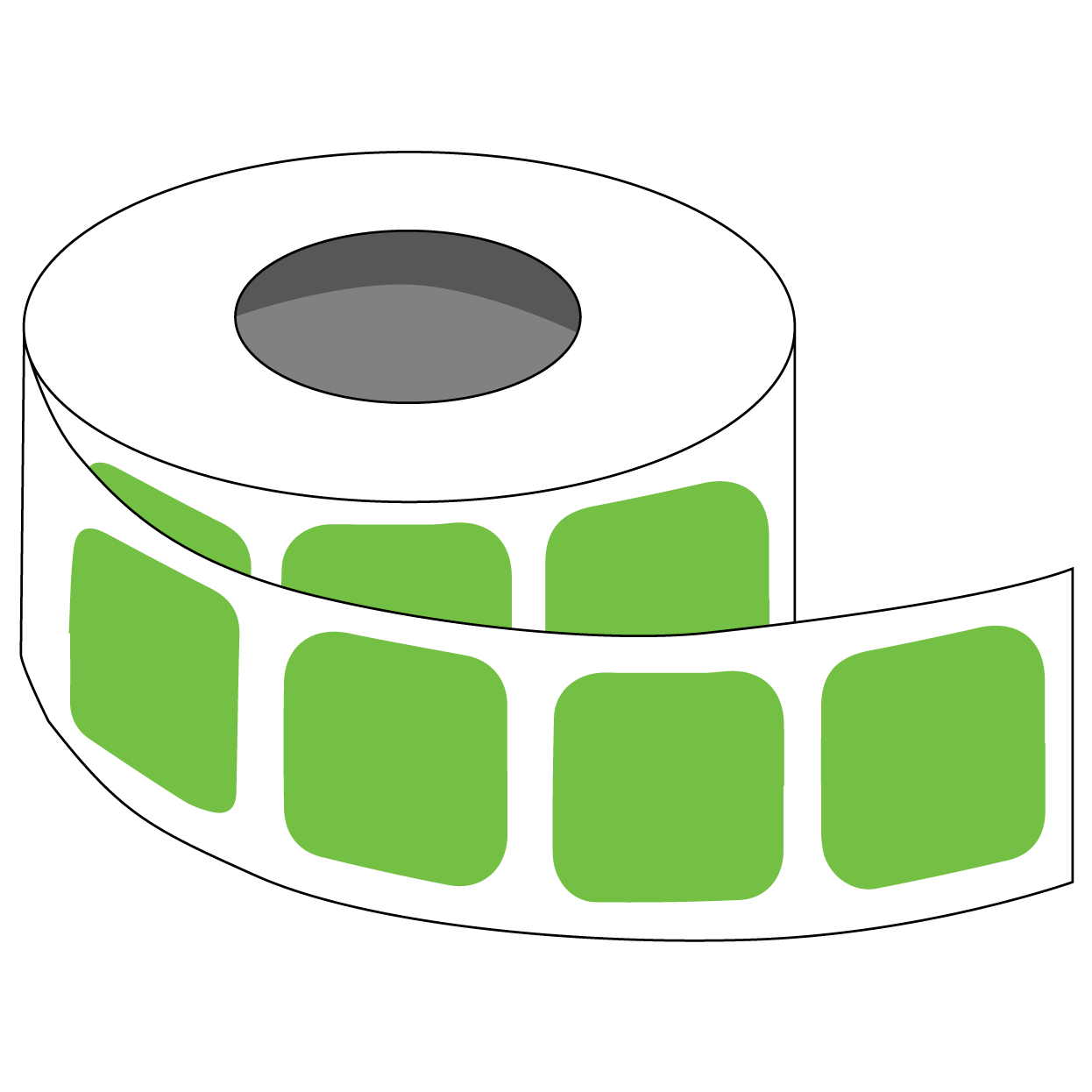 Rectangle Roll Labels