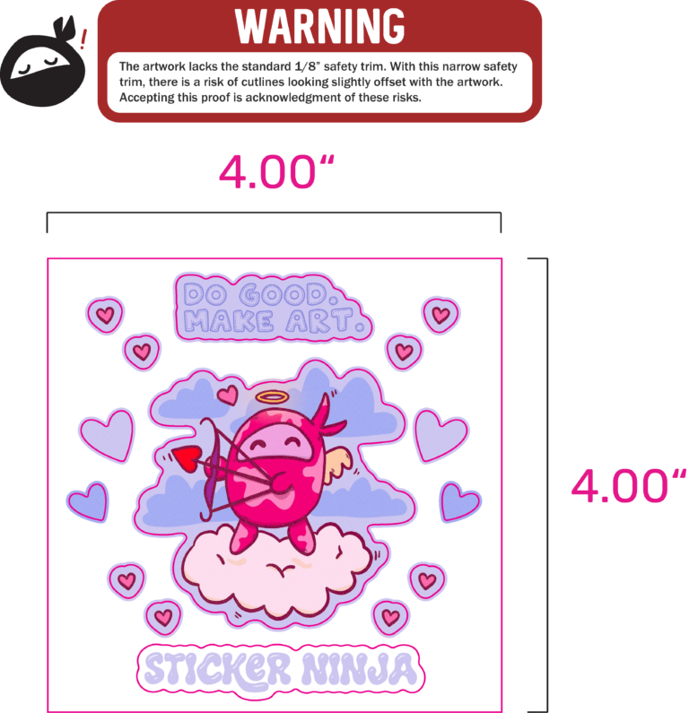 Safety Trim Warning? - Sticker Ninja